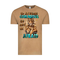Vintage Camel be strong and courageous Vintage Tee - JahusDesignShop