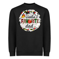 Black christmas  santas favourite Heavyweight Sweatshirt - AdoDesignShop