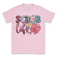 Bubblegum Pink scrub life Classic Tee - BundleAndBundleShop