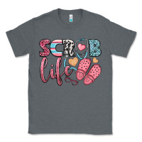 Charcoal Heather scrub life Classic Tee - BundleAndBundleShop