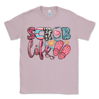 Lilac scrub life Classic Tee - BundleAndBundleShop