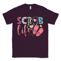 Plum scrub life Classic Tee - BundleAndBundleShop