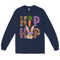Navy Easter hiphop Long Sleeve Tee - AdoDesignShop