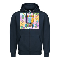 Navy chillin' with my peeps Zipper Hoodie - MaliasSmallBusiness