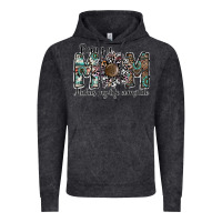 Vintage Black being a mom makas my life complete Vintage Hoodie - SublimationCraftShop