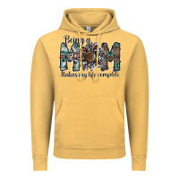 Vintage Mustard being a mom makas my life complete Vintage Hoodie - SublimationCraftShop
