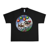 Black santa claus with deer christmas ornament Urban Heavy Tee - BundleAndBundleShop