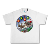 Lunar Rock santa claus with deer christmas ornament Urban Heavy Tee - BundleAndBundleShop