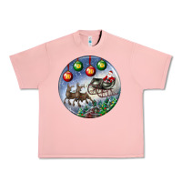Salmon santa claus with deer christmas ornament Urban Heavy Tee - BundleAndBundleShop