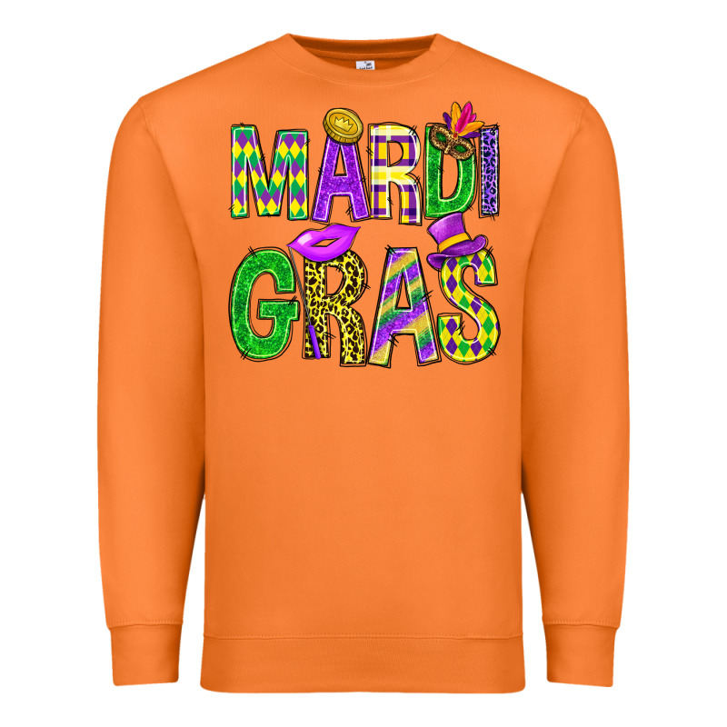 Mardi Gras Carnaval Mask Premium Sweatshirt by BundleAndBundleShop | Teevron