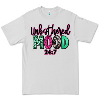 Dove Grey Unbothered mood 24:7 Premium Tee - RanaPortraitStore