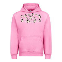 Fuchsia Pink cute penguin Urban Hoodie - TumblerDesignByShophia