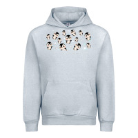 Heather Grey cute penguin Urban Hoodie - TumblerDesignByShophia