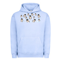 Pigment Grape Ice cute penguin Urban Hoodie - TumblerDesignByShophia