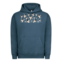 Pigment Midnight Navy cute penguin Urban Hoodie - TumblerDesignByShophia