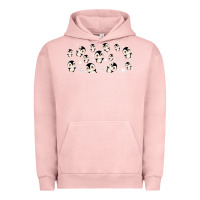 Pigment Salmon cute penguin Urban Hoodie - TumblerDesignByShophia