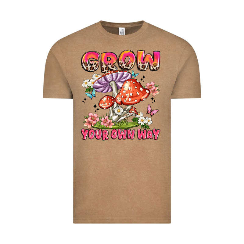 Grow Your Own Way Vintage Tee by JahusDesignShop | Teevron