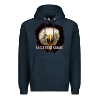 Navy Eagle Fang Karate Premium Hoodie - Bettercallsaul