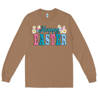 Toasted Coconut happy easter eggs Long Sleeve Tee - AdoDesignShop