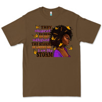 Cacao They whispered to her afro woman Premium Tee - RanaPortraitStore