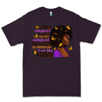 Plum They whispered to her afro woman Premium Tee - RanaPortraitStore