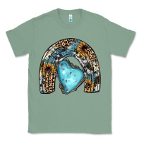 Sage sunflower gemstone rainbow Classic Tee - JahusDesignShop