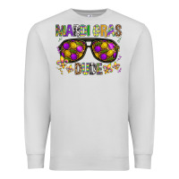 Dove Grey Mardi gras dude Premium Sweatshirt - BundleAndBundleShop