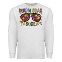 Oatmeal Heather Mardi gras dude Premium Sweatshirt - BundleAndBundleShop