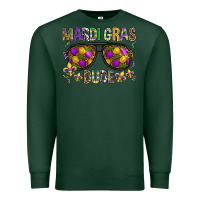 Sports Green Mardi gras dude Premium Sweatshirt - BundleAndBundleShop