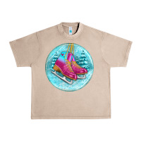 French Oak ice skate christmas ornament Urban Heavy Tee - BundleAndBundleShop