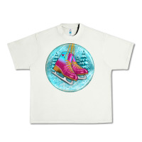Pistachio ice skate christmas ornament Urban Heavy Tee - BundleAndBundleShop