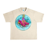 Sandshell ice skate christmas ornament Urban Heavy Tee - BundleAndBundleShop