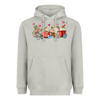 Moon Dust Nurse Coffee Cups Heavyweight Hoodie - MaliasSmallBusiness