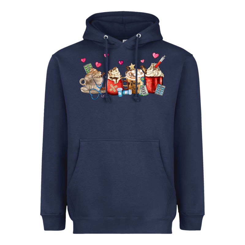 Nurse Coffee Cups Heavyweight Hoodie by MaliasSmallBusiness | Teevron
