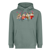 Sage Nurse Coffee Cups Heavyweight Hoodie - MaliasSmallBusiness