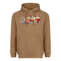 Toasted Coconut Nurse Coffee Cups Heavyweight Hoodie - MaliasSmallBusiness