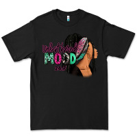 Black Unbothered mood 24:7 Premium Tee - RanaPortraitStore