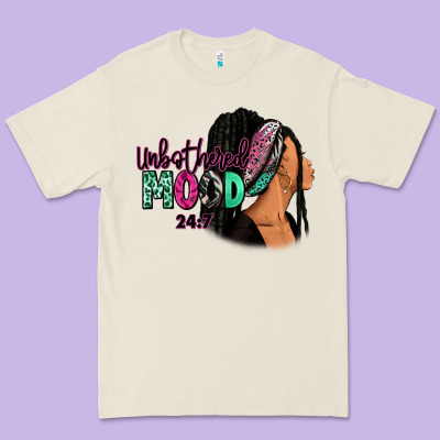 Premium Tee Unbothered mood 24:7