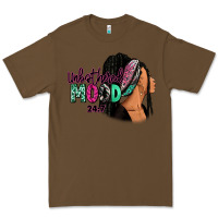Cacao Unbothered mood 24:7 Premium Tee - RanaPortraitStore