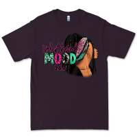 Plum Unbothered mood 24:7 Premium Tee - RanaPortraitStore