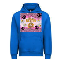 Cobalt life is better with a cat Urban Hoodie - TumblerDesignByShophia
