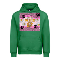 Emerald life is better with a cat Urban Hoodie - TumblerDesignByShophia