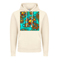 Vintage Artic western sunset sunflowers seamless pattern Vintage Hoodie - HRA Design Shop