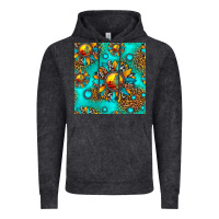 Vintage Black western sunset sunflowers seamless pattern Vintage Hoodie - HRA Design Shop