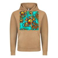 Vintage Camel western sunset sunflowers seamless pattern Vintage Hoodie - HRA Design Shop