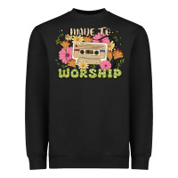 Black made to worship Heavyweight Sweatshirt - JahusDesignShop