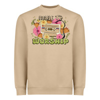 Mushroom made to worship Heavyweight Sweatshirt - JahusDesignShop
