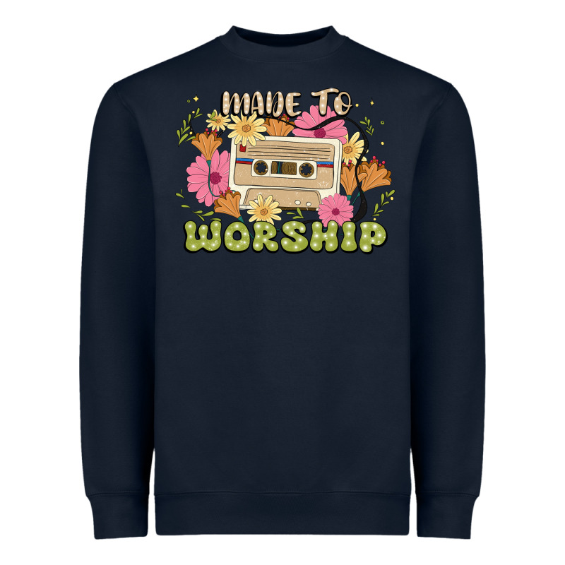 Made To Worship Heavyweight Sweatshirt by JahusDesignShop | Teevron