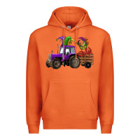 Carrot mardi gras mask crawfish farm tractor Premium Hoodie - RanaPortraitStore