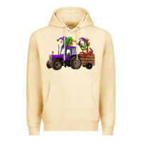Pina Colada mardi gras mask crawfish farm tractor Premium Hoodie - RanaPortraitStore